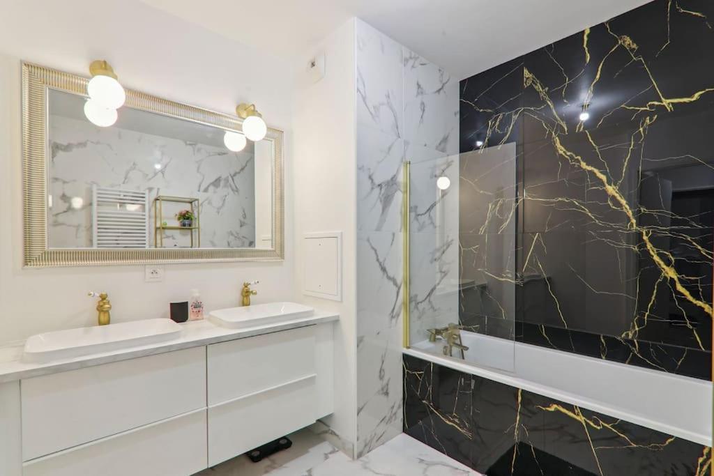 Appartement Design Pres Defense Bezons Exteriör bild