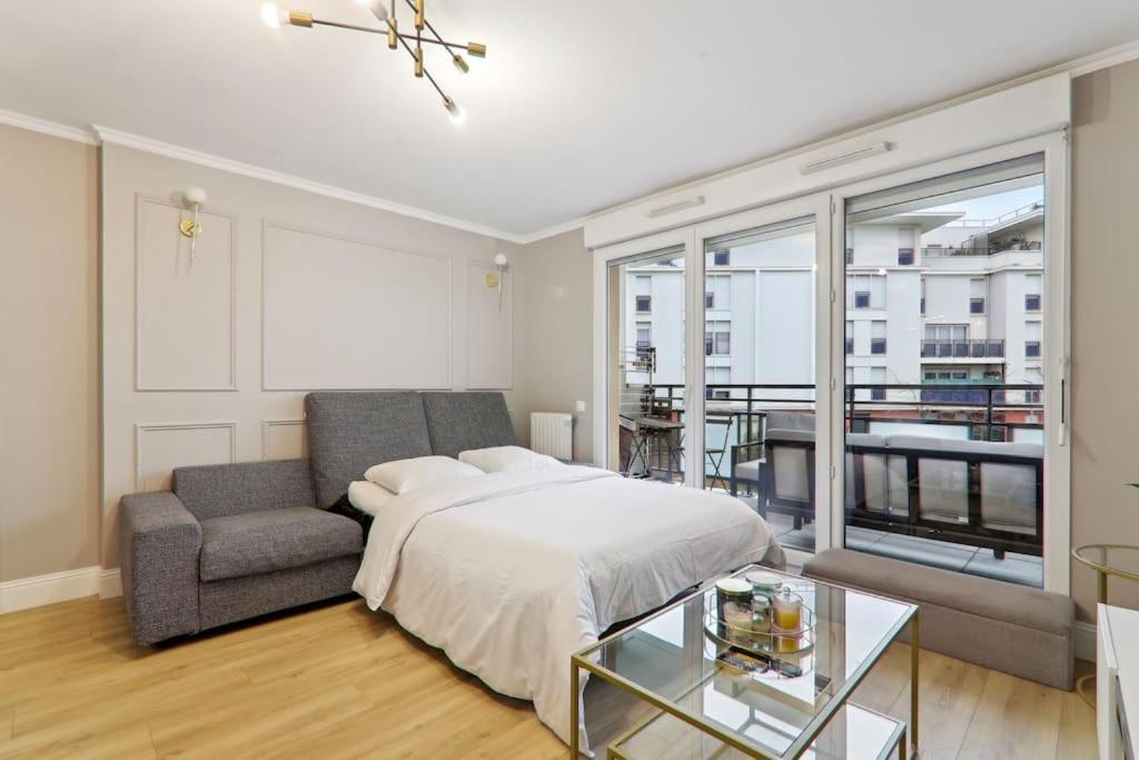 Appartement Design Pres Defense Bezons Exteriör bild