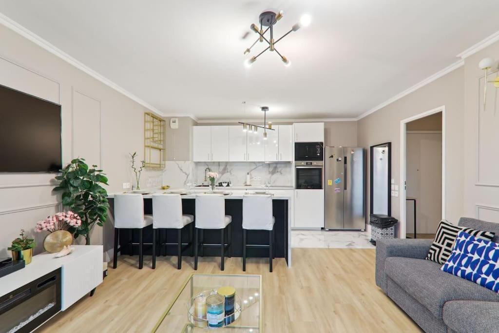 Appartement Design Pres Defense Bezons Exteriör bild