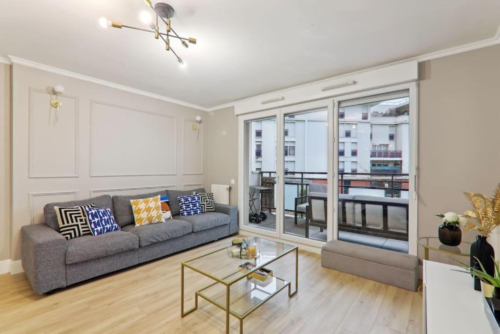 Appartement Design Pres Defense Bezons Exteriör bild