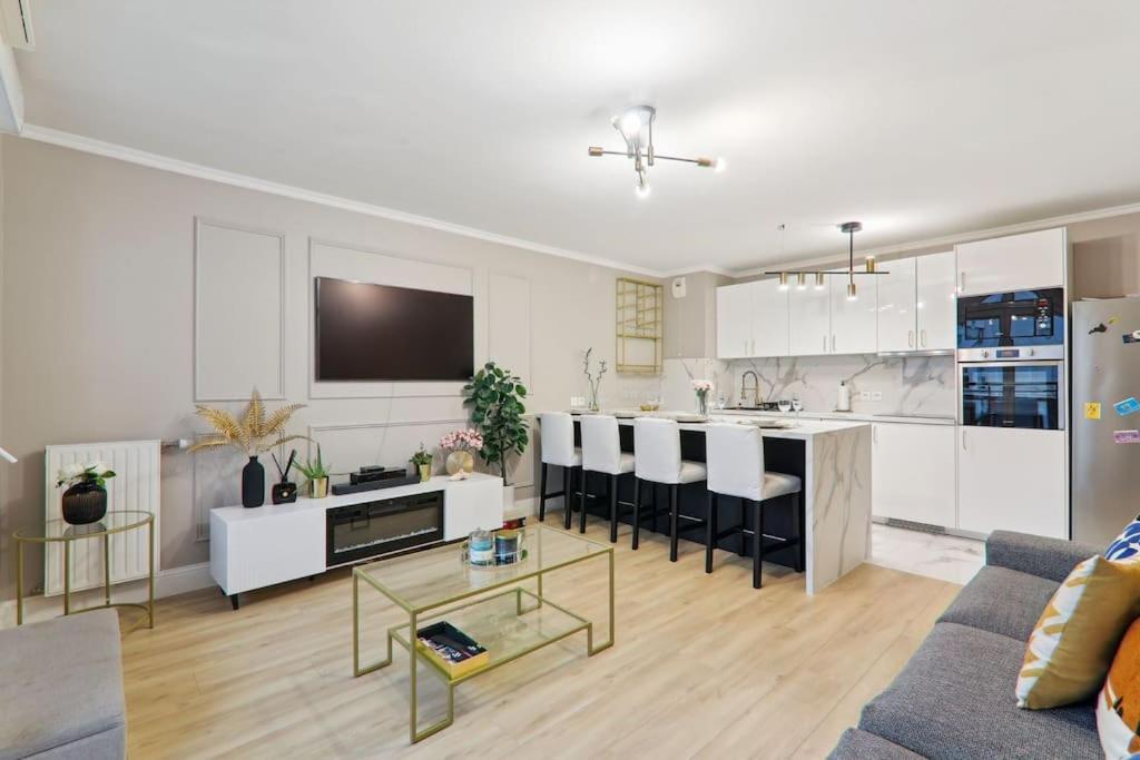 Appartement Design Pres Defense Bezons Exteriör bild